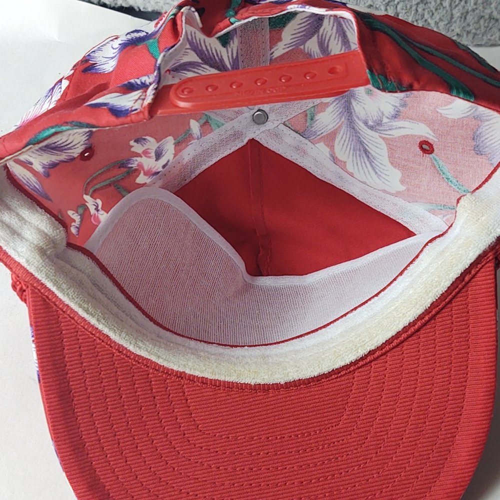 Vintage Florida State Fair Snapback Cap Hat Red - Gem